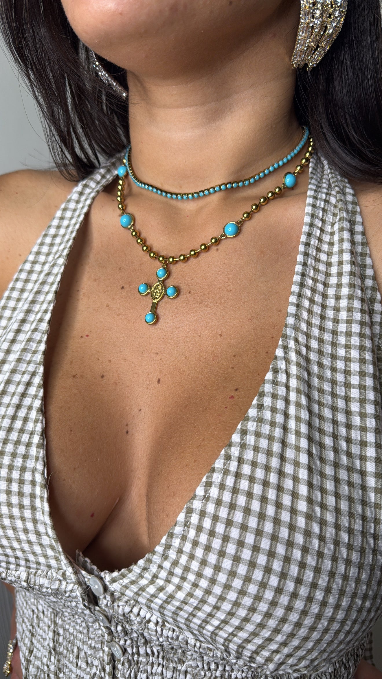 Girocollo Azul
