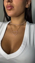 Collana "Cuore Immenso " Pink
