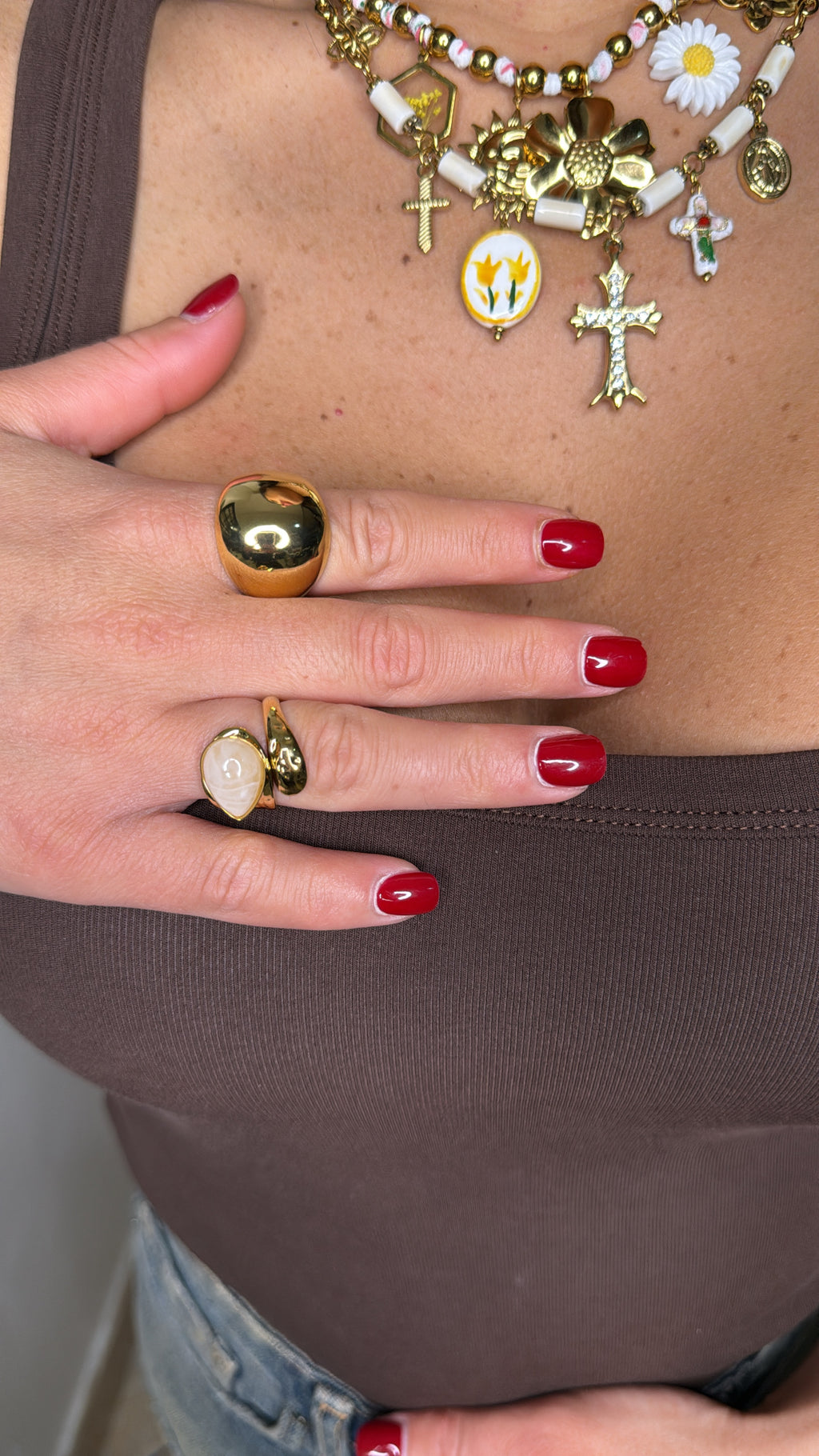Anello Perla
