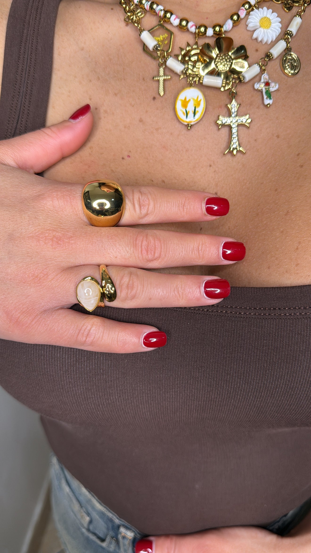 Anello Perla