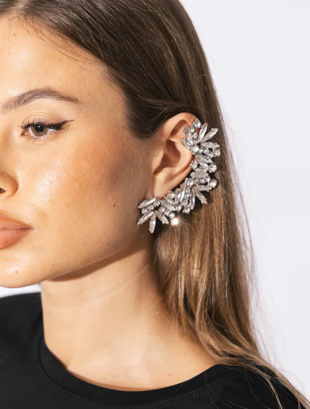 Earcuff Diamond Silver