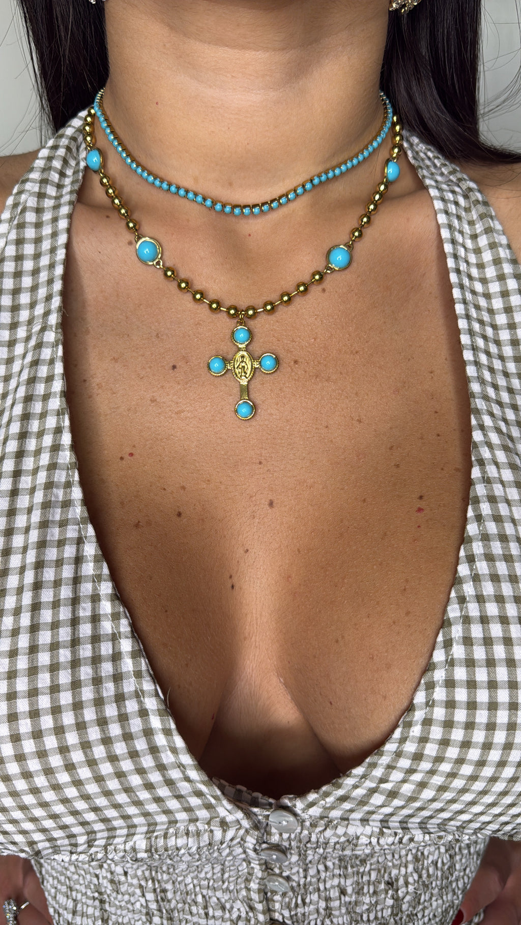 Girocollo Azul