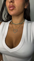 Collana " Cuore Immenso" Azul