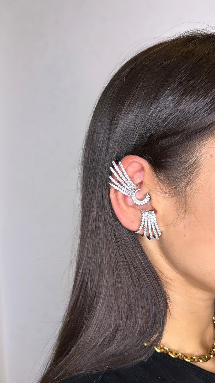 EarCuff Arabella Silver