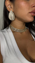 Collier Maxi Strass Gold