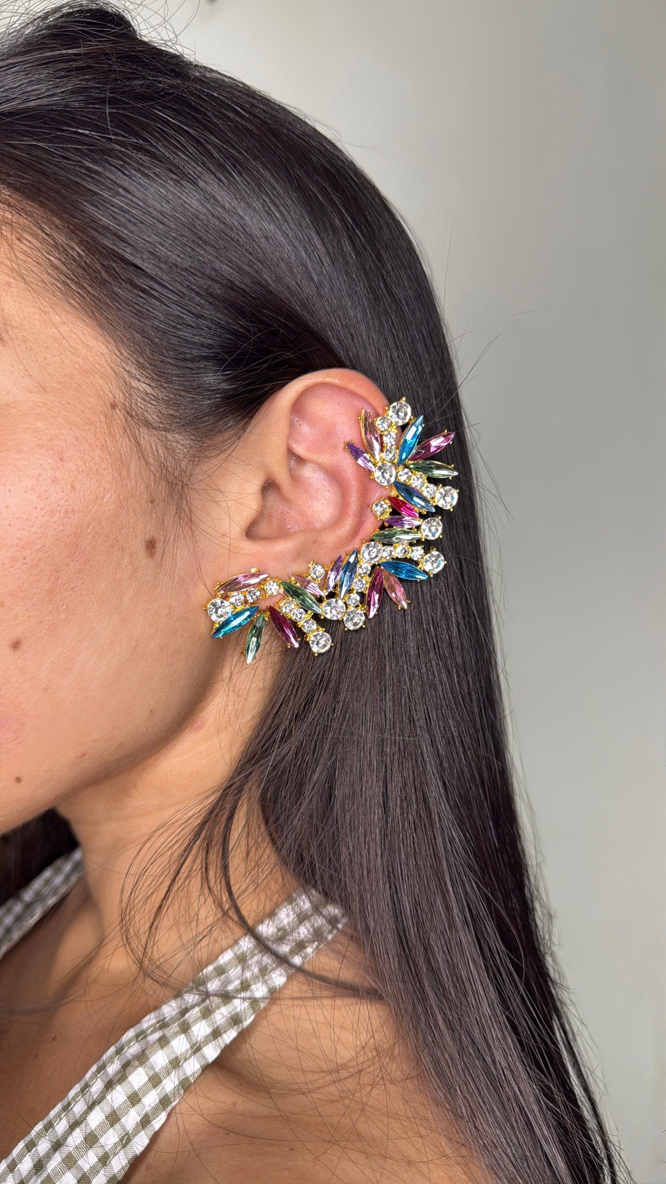 EarCuff Diamond MultiColor