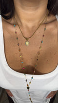 Collana Madonnina Rainbow