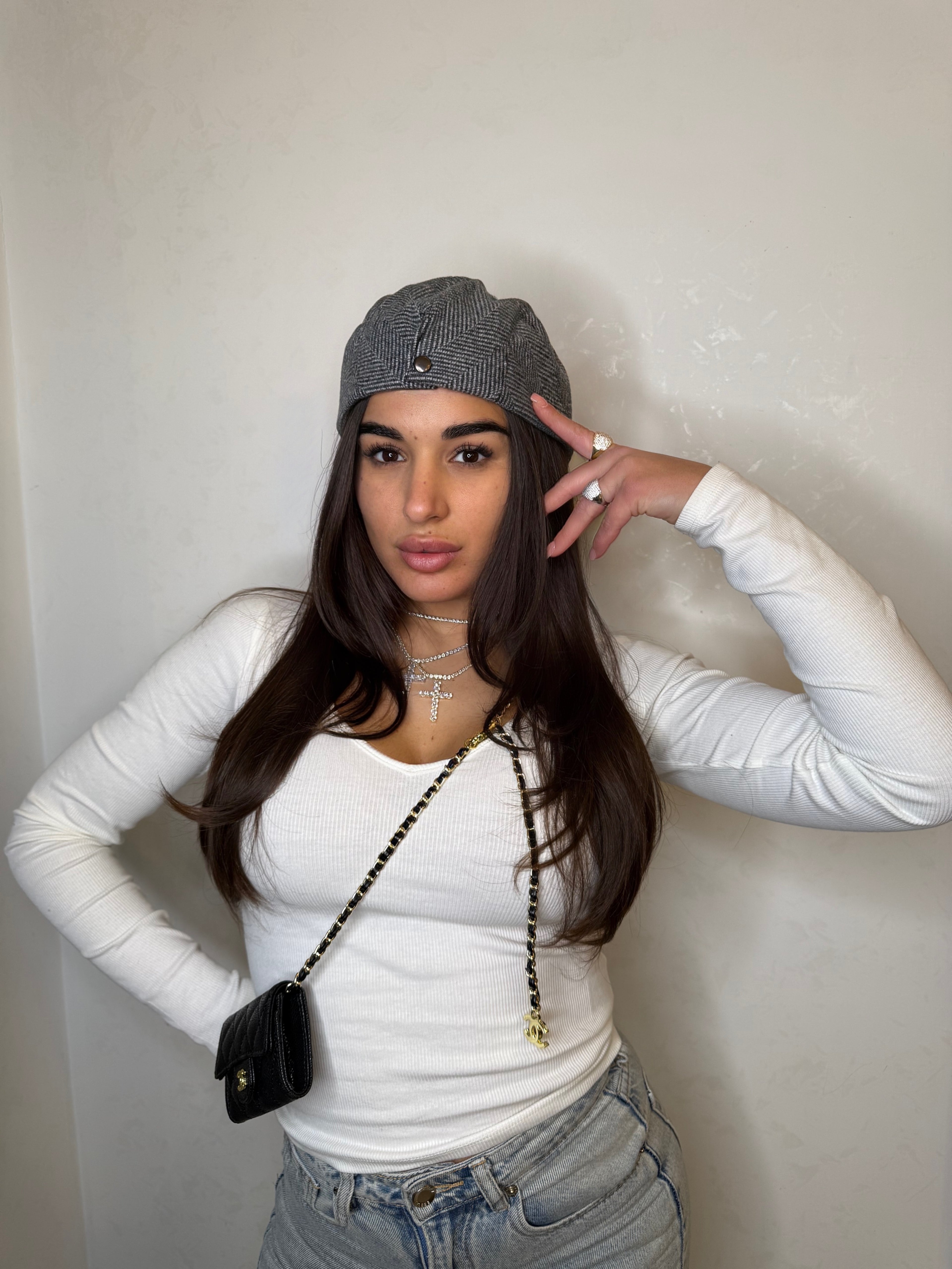 Cappello London Grey