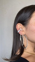Earcuff musa silver