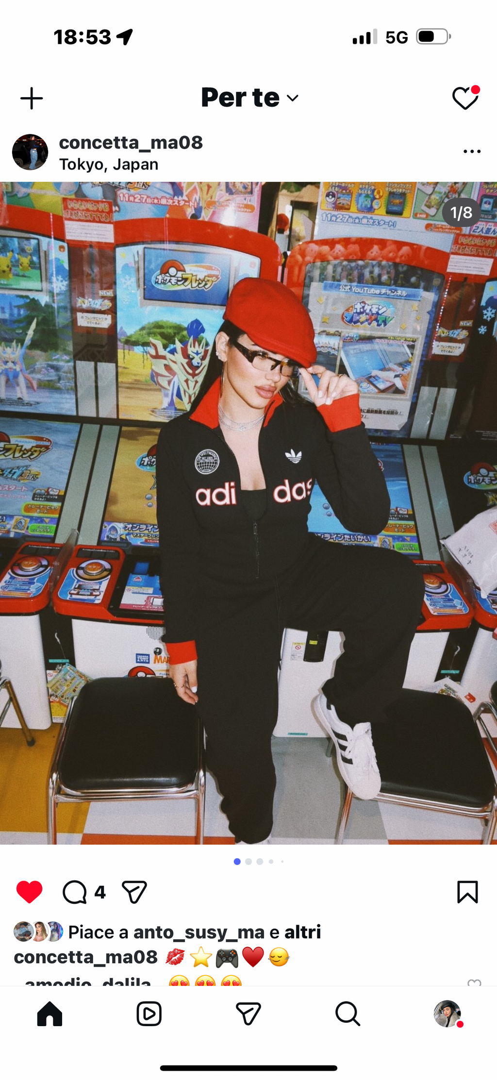 Cappello London Red